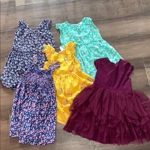 Bundle of carters 4T dresses!!!